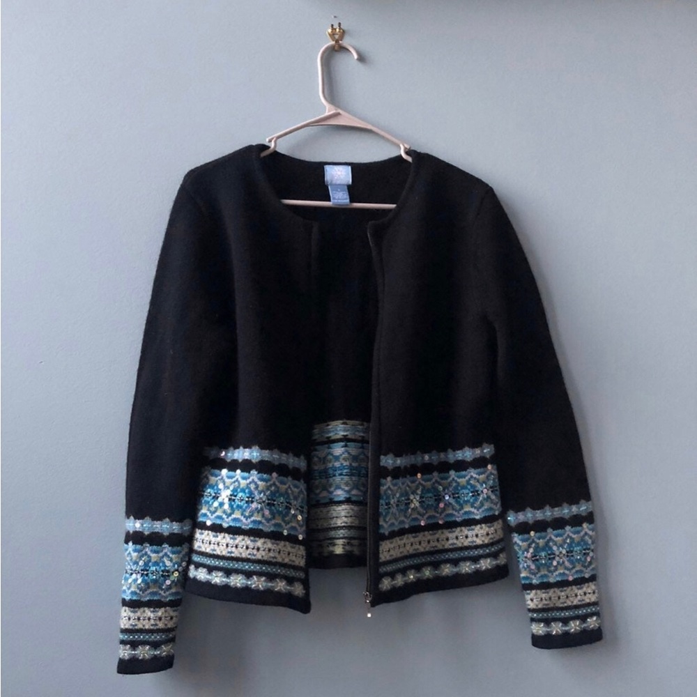 Winter Lambs Wool Cardigan Jacket